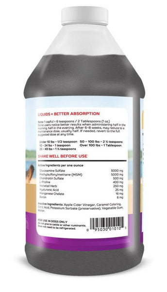 Canine Glucosamine Concentrate Gallon